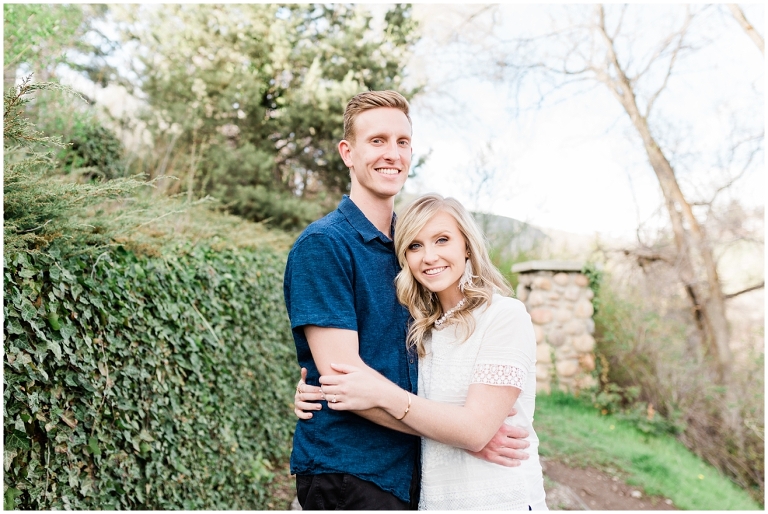 Spring Blossoms Engagement Session at Utah State Capitol, Utah Wedding Photographer Ashley DeHart