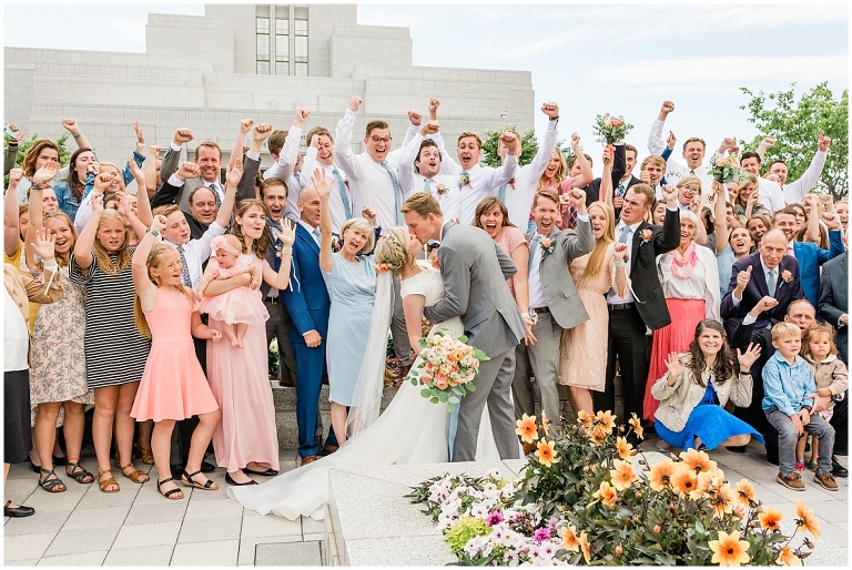Draper LDS Temple Wedding, Backyard Reception at Barbwire and Lace, Ashley DeHart Photography