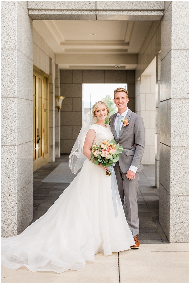 Draper LDS Temple Wedding, Backyard Reception at Barbwire and Lace, Ashley DeHart Photography