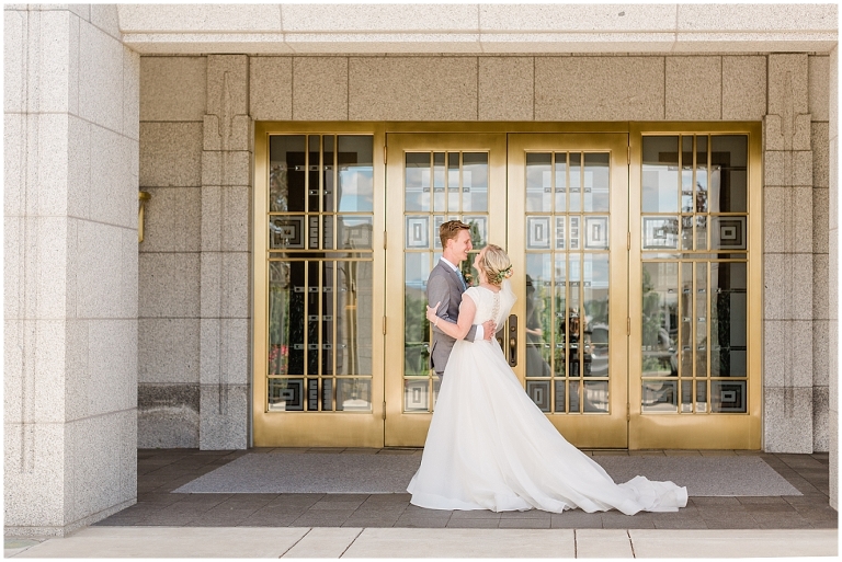 Draper LDS Temple Wedding, Backyard Reception at Barbwire and Lace, Ashley DeHart Photography
