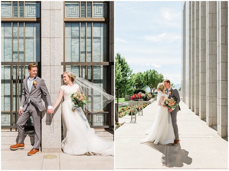 Draper LDS Temple Wedding, Backyard Reception at Barbwire and Lace, Ashley DeHart Photography