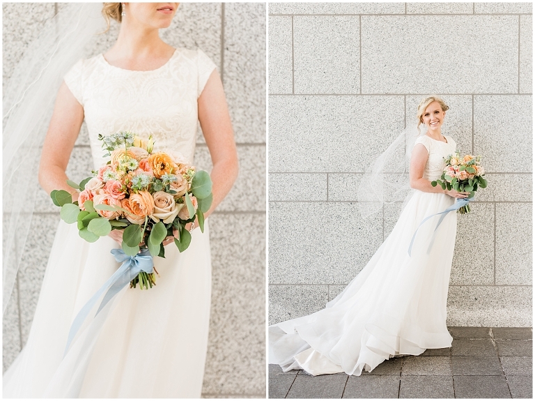 Draper LDS Temple Wedding, Backyard Reception at Barbwire and Lace, Ashley DeHart Photography