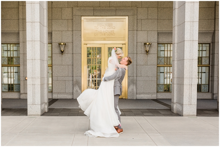 Draper LDS Temple Wedding, Backyard Reception at Barbwire and Lace, Ashley DeHart Photography