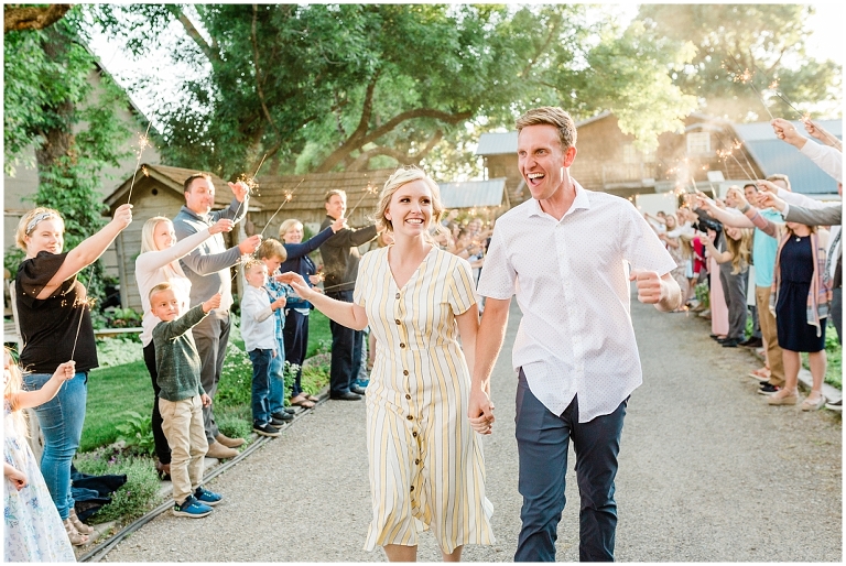 Draper LDS Temple Wedding, Backyard Reception at Barbwire and Lace, Ashley DeHart Photography