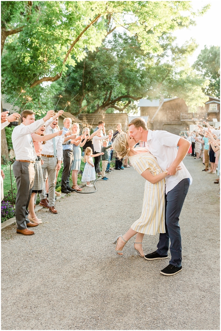 Draper LDS Temple Wedding, Backyard Reception at Barbwire and Lace, Ashley DeHart Photography