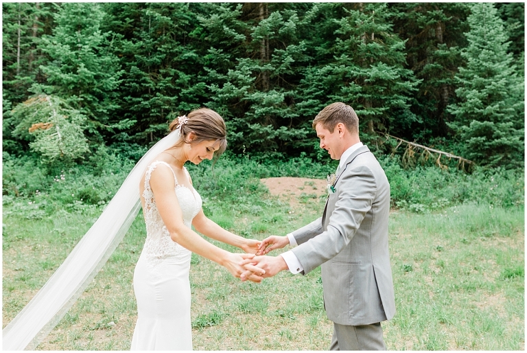 Solitude Ski Resort Wedding Ashley DeHart Photography Utah