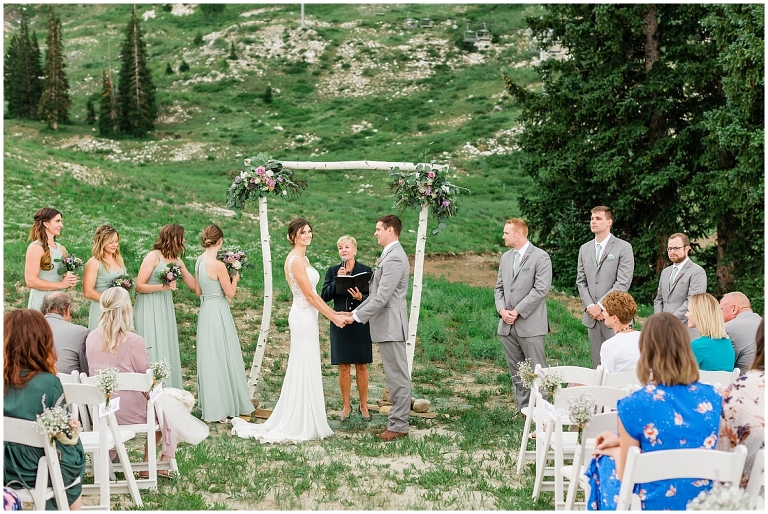 Solitude Ski Resort Wedding Ashley DeHart Photography Utah
