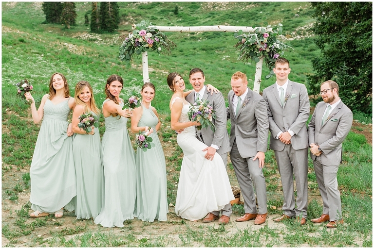 Solitude Ski Resort Wedding Ashley DeHart Photography Utah