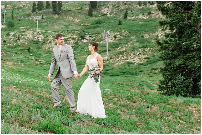 Solitude Ski Resort Wedding Ashley DeHart Photography Utah