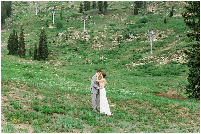 Solitude Ski Resort Wedding Ashley DeHart Photography Utah