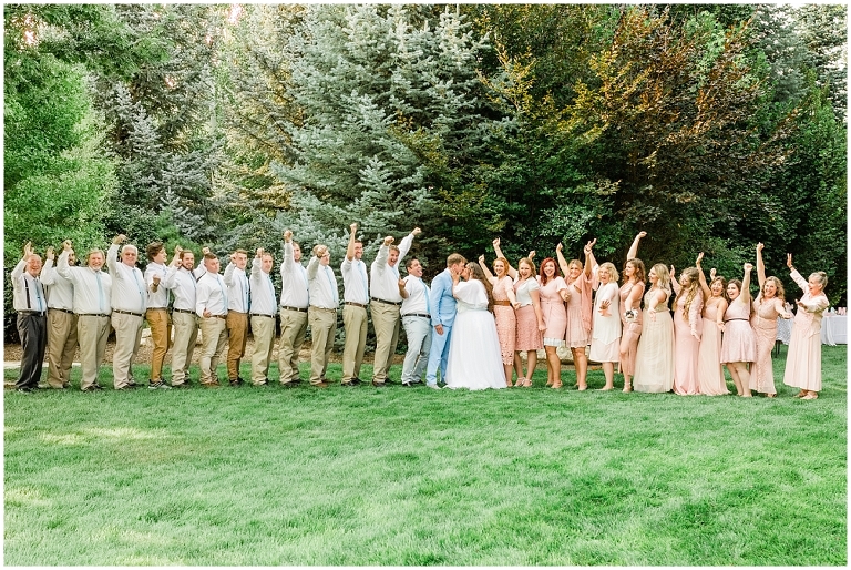 Beautiful Backyard Wedding in Highland, Utah - Ashley DeHart Photographer, Utah Wedding