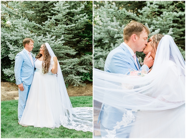 Beautiful Backyard Wedding in Highland, Utah - Ashley DeHart Photographer, Utah Wedding