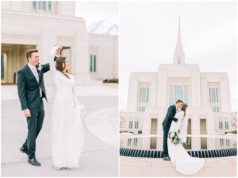 Ogden LDS Temple Wedding, Ashley DeHart Photography