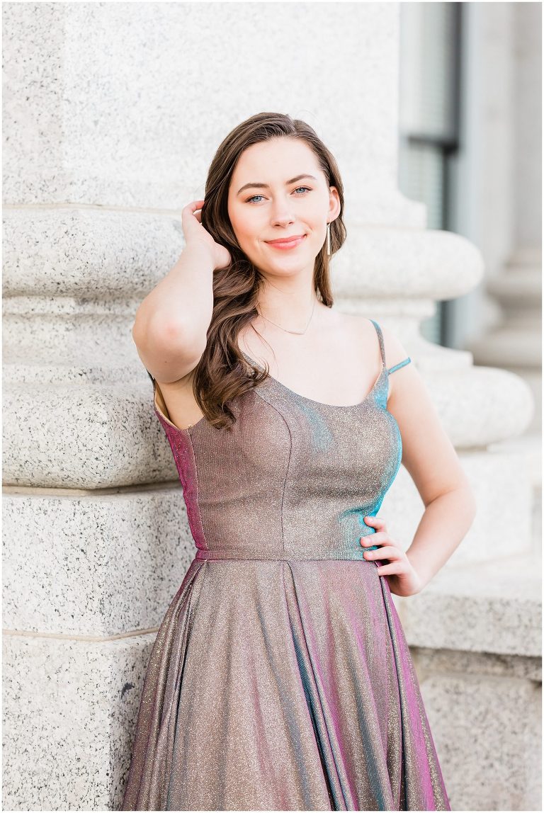 High School Senior Class of 2020 at Utah State Capitol - Ashley DeHart Photography