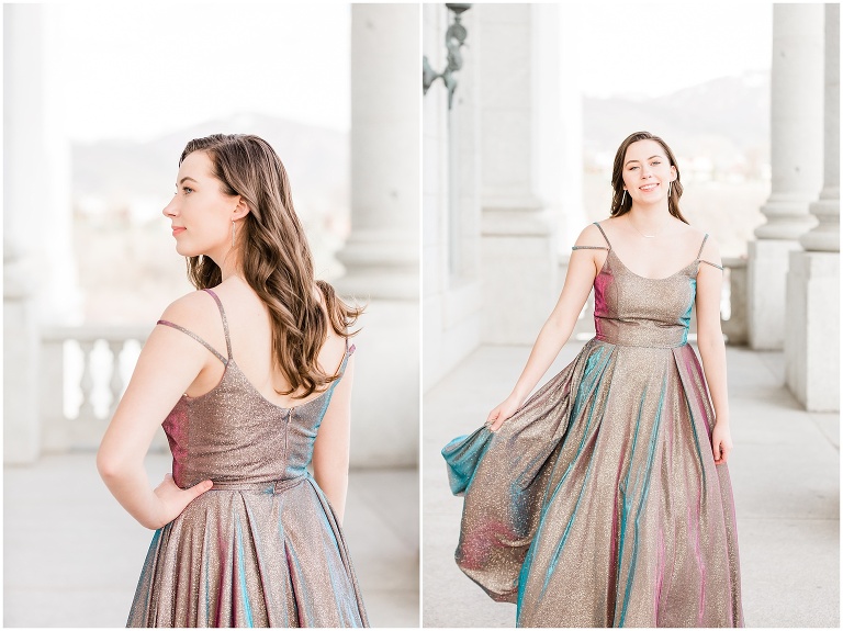 High School Senior Class of 2020 at Utah State Capitol - Ashley DeHart Photography