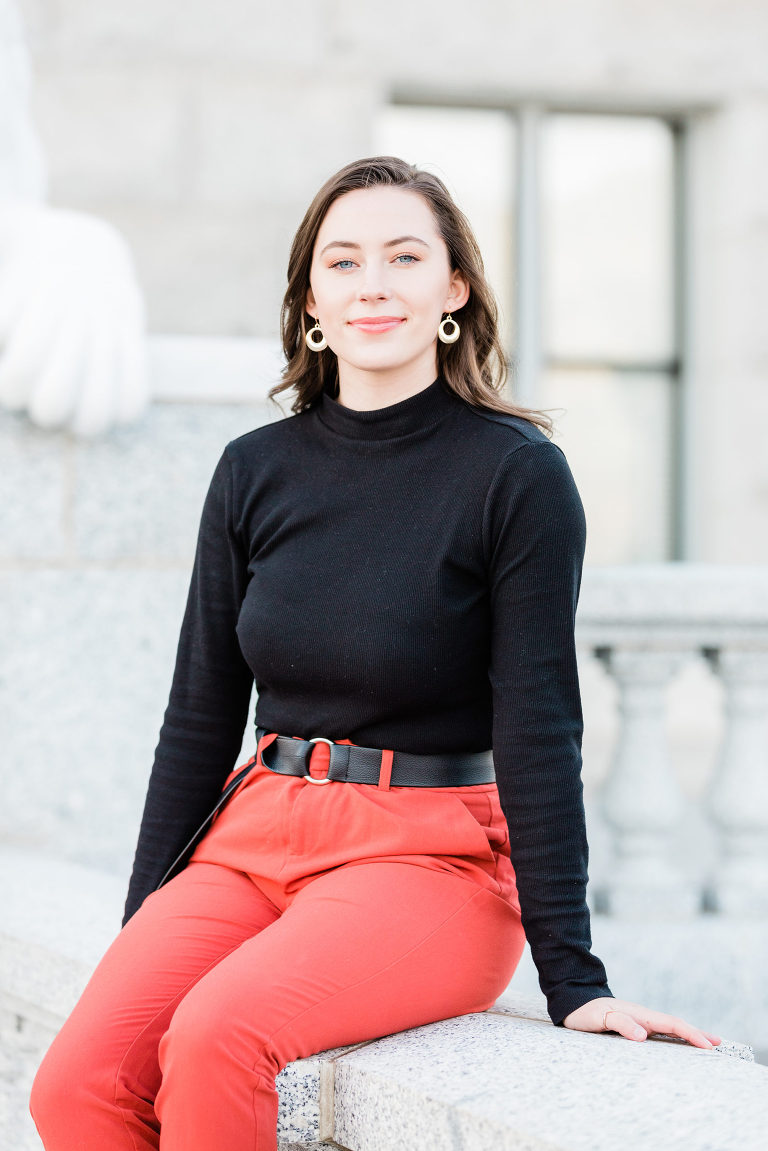 High School Senior Class of 2020 at Utah State Capitol - Ashley DeHart Photography