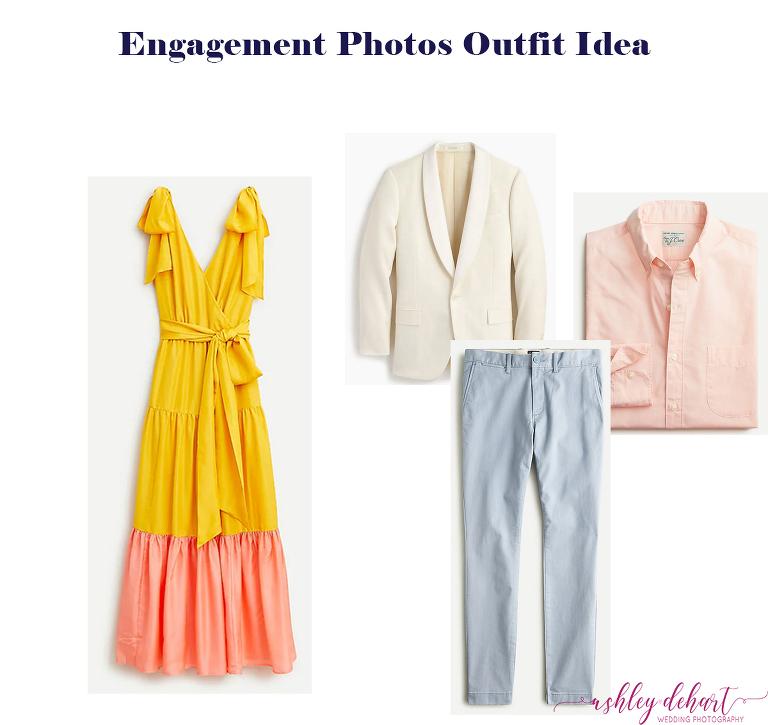 engagement session outfit idea