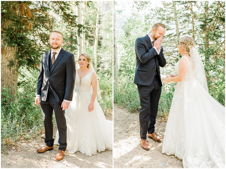 navy and gold wedding at Alta Peruvian