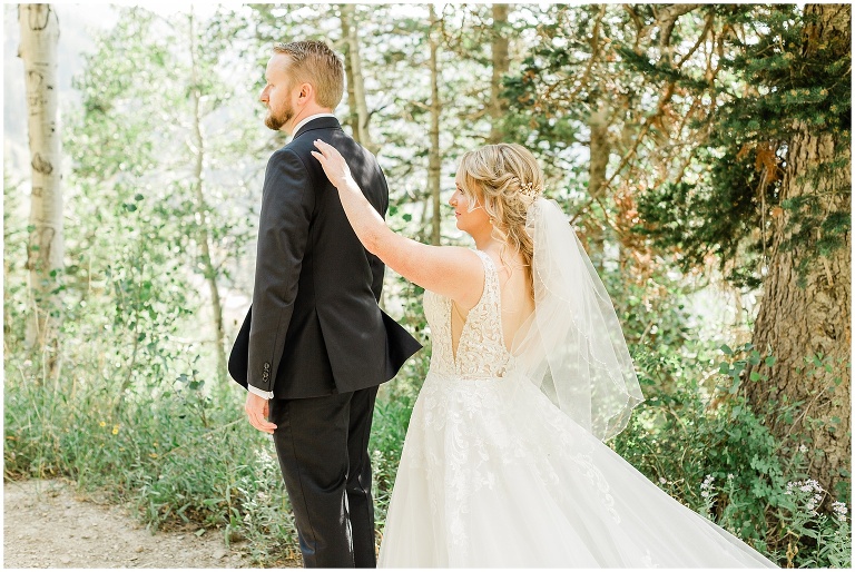 navy and gold wedding at Alta Peruvian