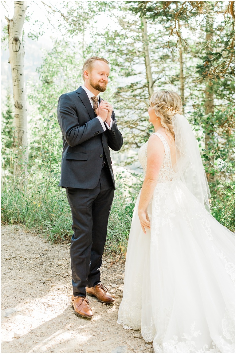 navy and gold wedding at Alta Peruvian
