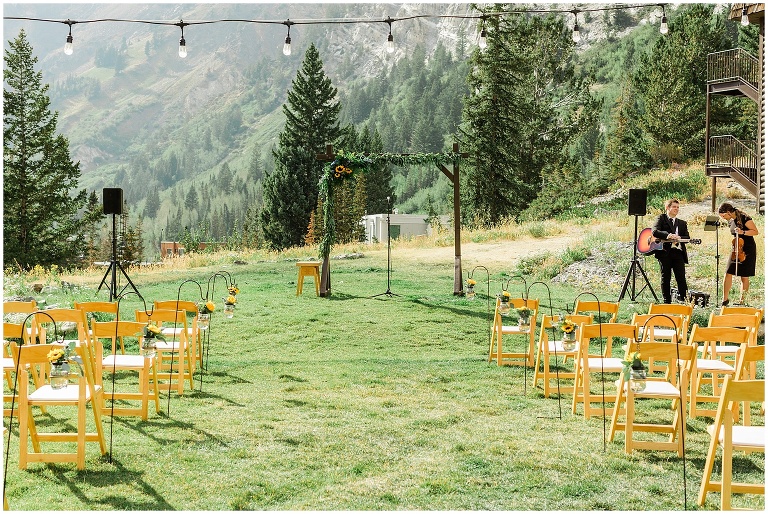 navy and gold wedding at Alta Peruvian