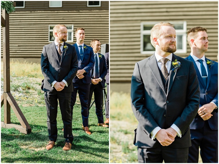 navy and gold wedding at Alta Peruvian