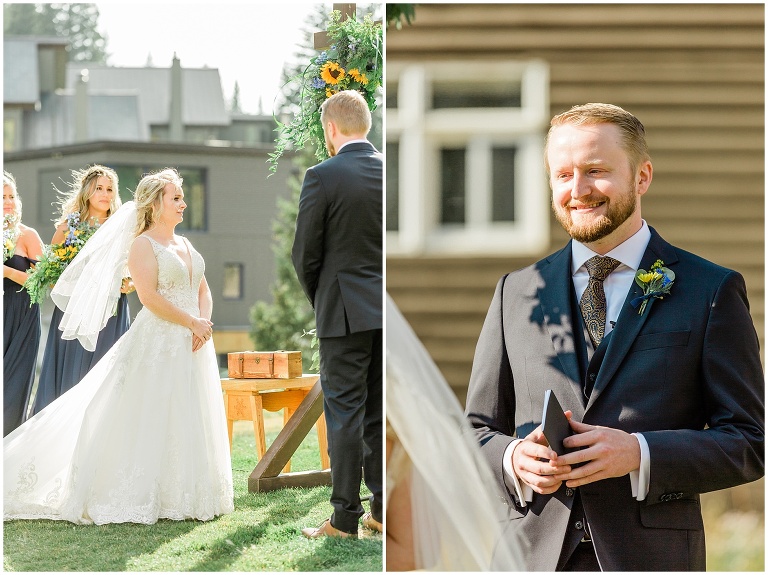 navy and gold wedding at Alta Peruvian