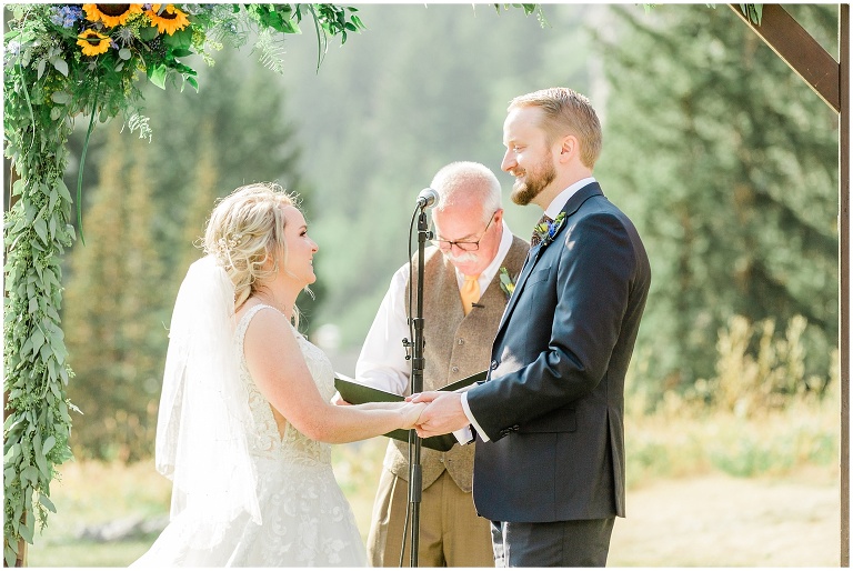 navy and gold wedding at Alta Peruvian