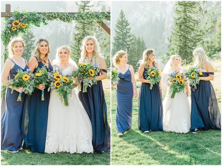 navy and gold wedding at Alta Peruvian