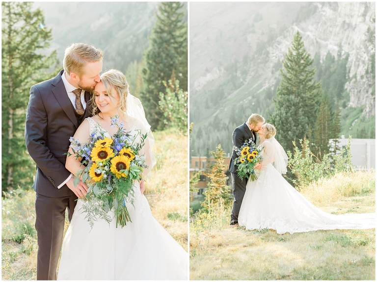 navy and gold wedding at Alta Peruvian