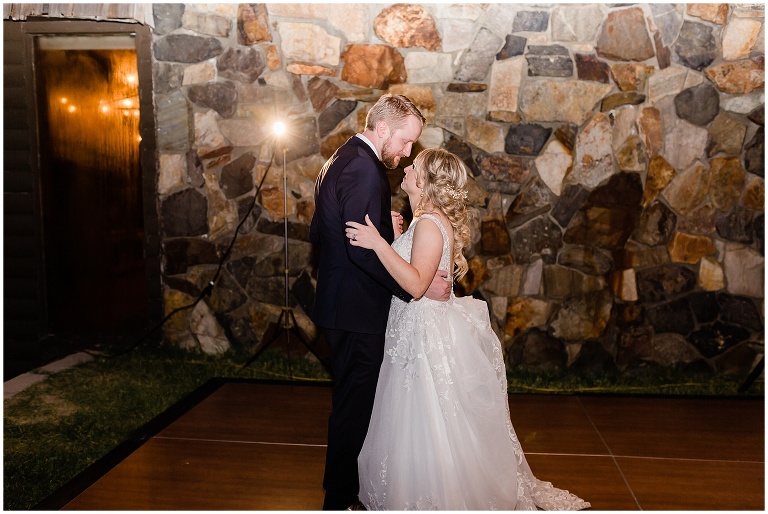 navy and gold wedding at Alta Peruvian