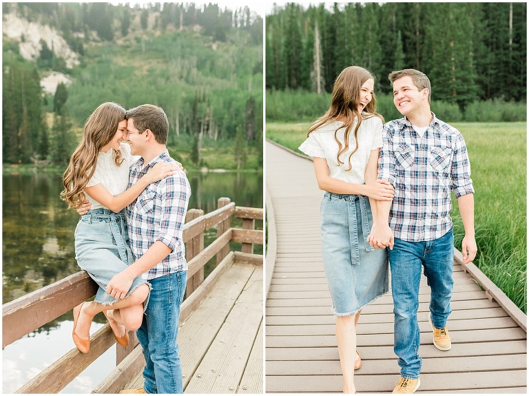 Taya Garrett Silver Lake Engagement Session