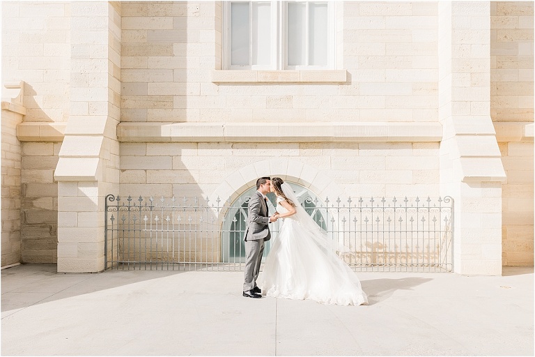 Manti LDS Temple - Ashley DeHart Photography, Utah Wedding Photographer