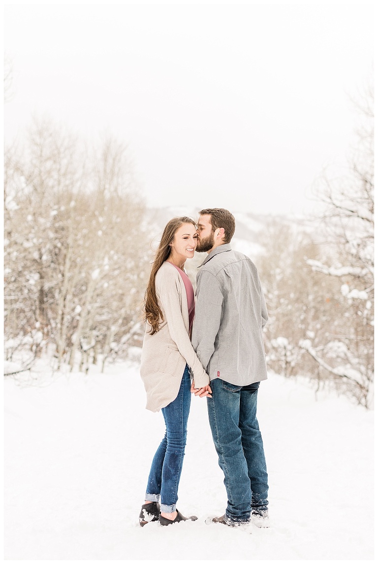 Snow Basin Engagement Session