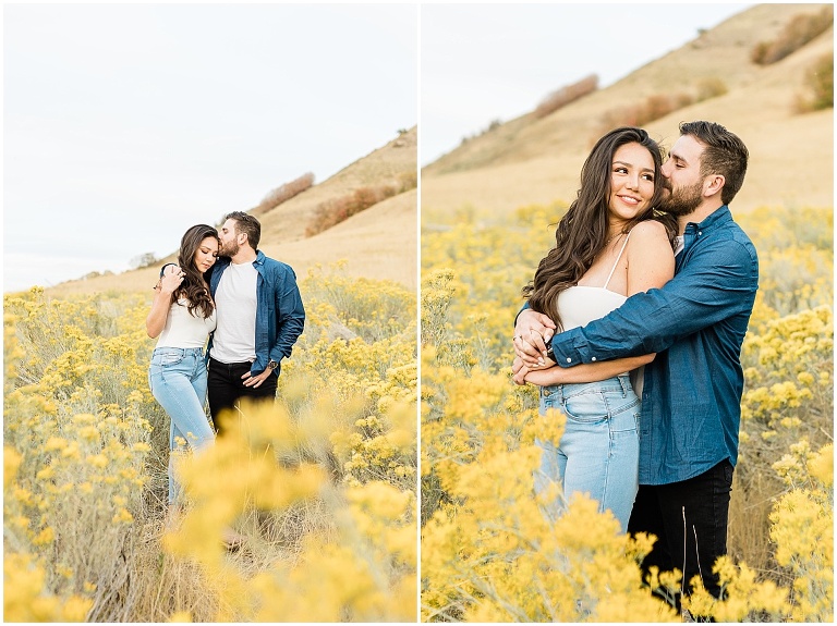 Tunnel Spring Engagement Session | Utah Wedding Photographer