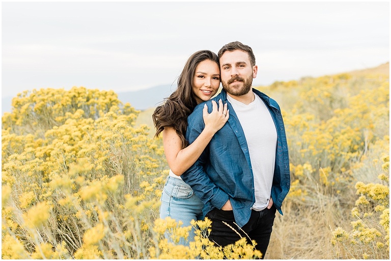 Tunnel Spring Engagement Session | Utah Wedding Photographer