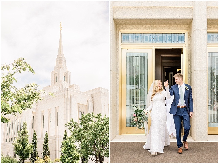 Ogden Temple Wedding - Utah Wedding Photographer Ashley DeHart