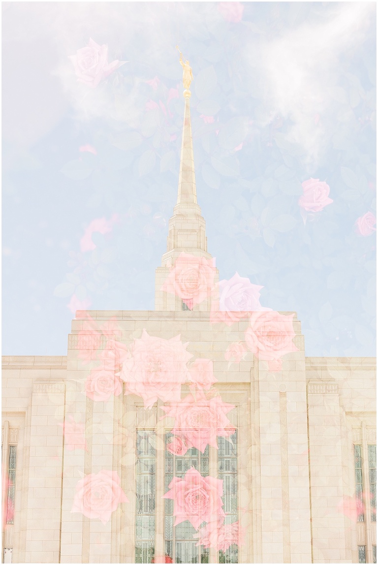 Ogden Temple Wedding - Utah Wedding Photographer Ashley DeHart