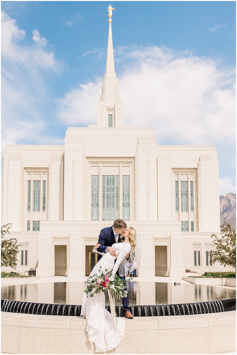 Ogden Temple Wedding - Utah Wedding Photographer Ashley DeHart