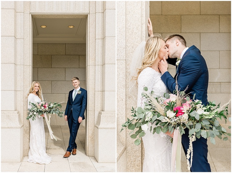 Ogden Temple Wedding - Utah Wedding Photographer Ashley DeHart