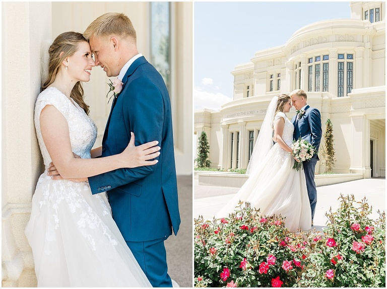 Payson LDS Temple Wedding - Utah Wedding Photographer, Ashley DeHart