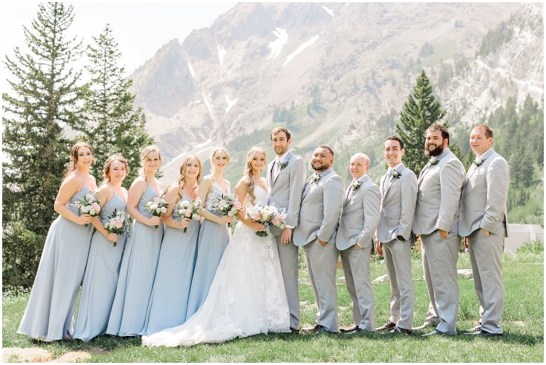 utah mountain wedding at Alta Peruvian Lodge