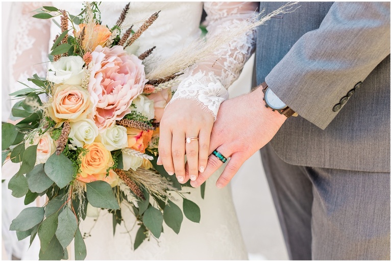 Oquirrh Mountain Temple Wedding - Ashley DeHart Utah Wedding Photographer