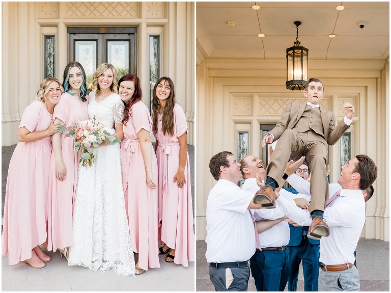 Payson Temple Summer Wedding - Utah Wedding Photographer
