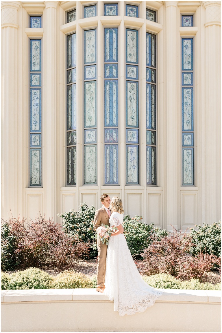 Payson Temple Summer Wedding - Utah Wedding Photographer