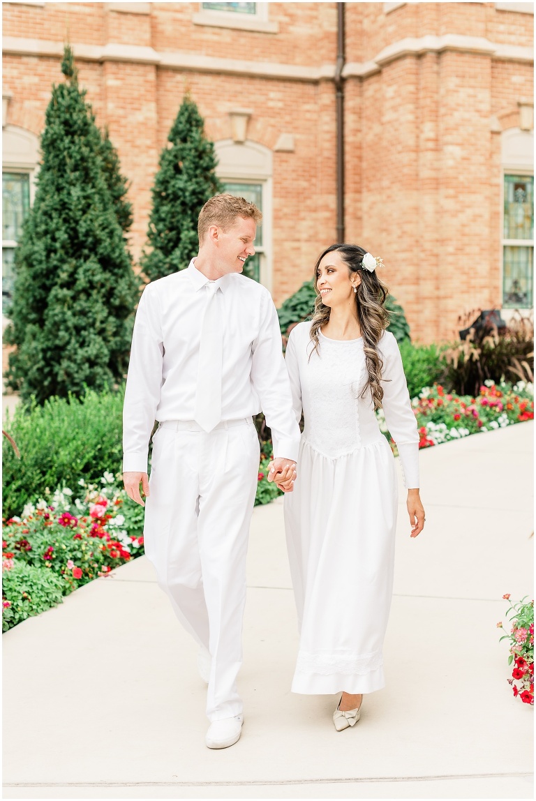Provo City Center Temple Wedding - Utah Wedding Photographer, Ashey DeHart