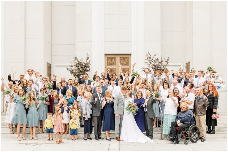 Utah Wedding Photographer - Bountiful Temple