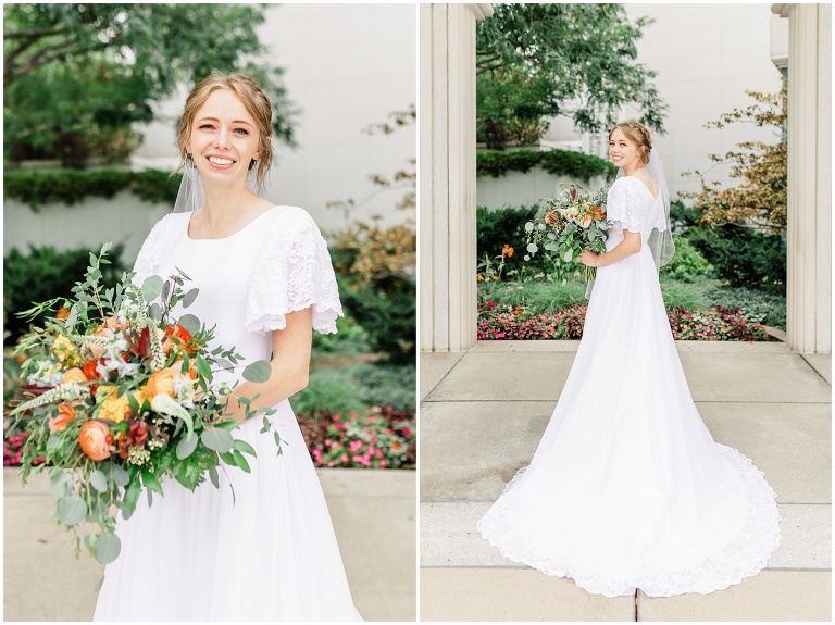 Bountiful Utah Temple Wedding - Utah Wedding Photographer