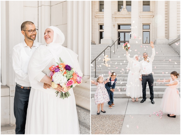 Provo Courthouse Elopement - Utah Wedding Photographer