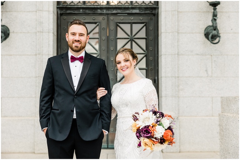 Utah State Capitol First Look and Formal Session, Utah Wedding Photographer